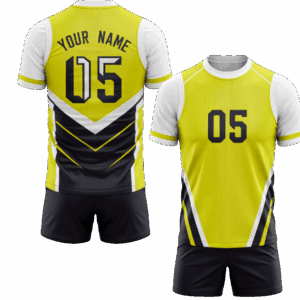 Custom rugby shorts with jersey