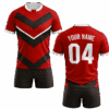 Custom rugby sportswear with shorts