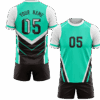 Custom rugby shorts with jersey