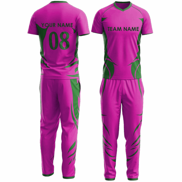 Durable custom cricket jersey and shorts