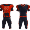 American youth football jersey and shorts