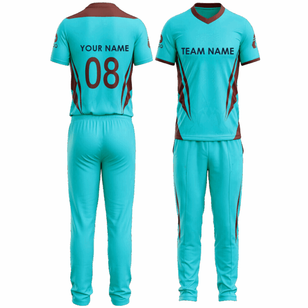 Cricket jersey with customized shorts