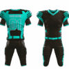 American youth football jersey and shorts