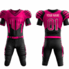 Custom American football uniforms with shorts