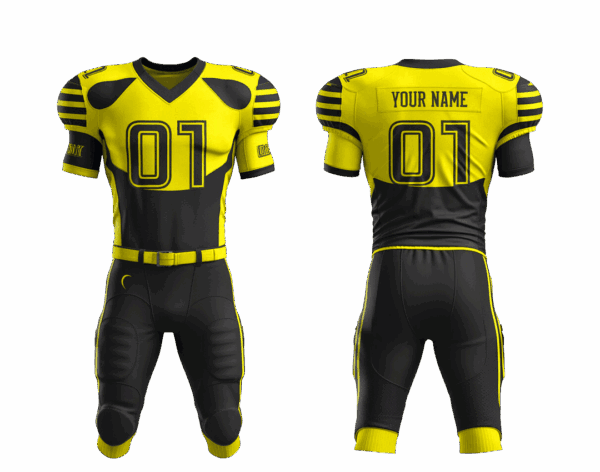 American youth football new jersey and shorts