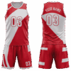 Sublimated lacrosse jersey and shorts