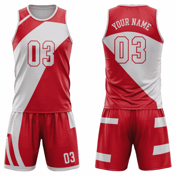 Sublimated lacrosse jersey and shorts