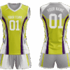 Custom volleyball jersey with shorts