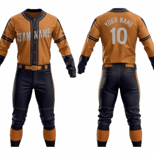 Durable custom baseball jersey and pants