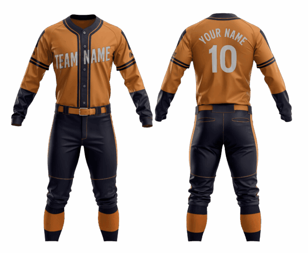 Durable custom baseball jersey and pants