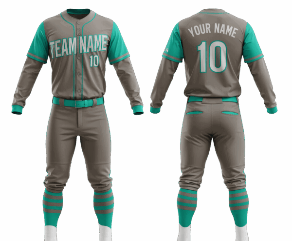 Custom baseball jersey and pants