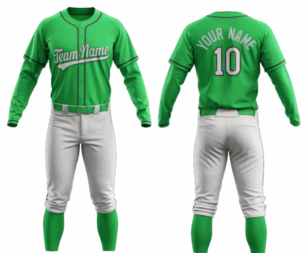 High-quality baseball jersey and pants