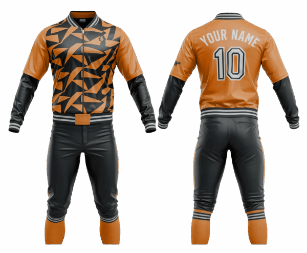 Baseball jersey with customized pants