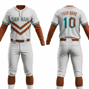 Custom sublimated baseball jersey set