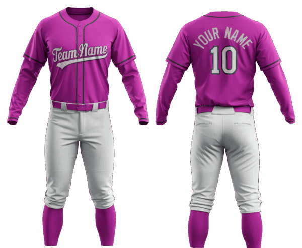 High-quality baseball jersey and pants