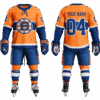 Custom ice hockey jersey and shorts