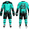 Ice hockey team jersey and shorts