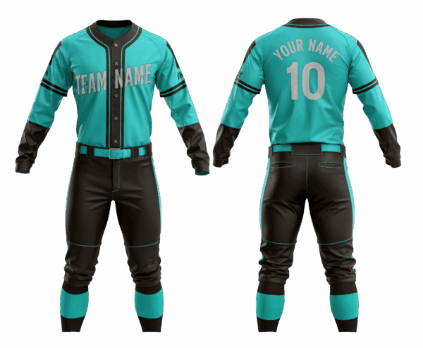 Durable custom baseball jersey and pants