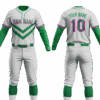 Custom sublimated baseball jersey set