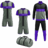 Custom soccer team deal with bag, track suit, and soccer uniforms