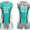 Custom volleyball jersey with shorts