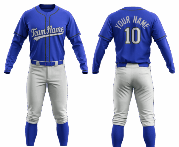 High-quality baseball jersey and pants