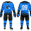 Custom ice hockey team jersey and shorts