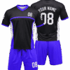 Custom tennis jersey and shorts
