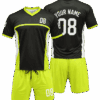 Custom tennis jersey and shorts