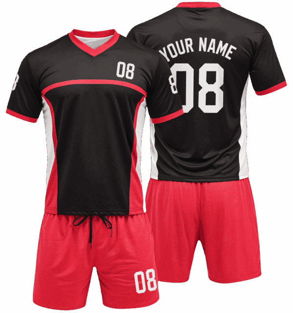 Custom tennis jersey and shorts