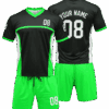 Custom tennis jersey and shorts