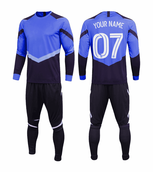 Youth goalkeeper jersey and shorts