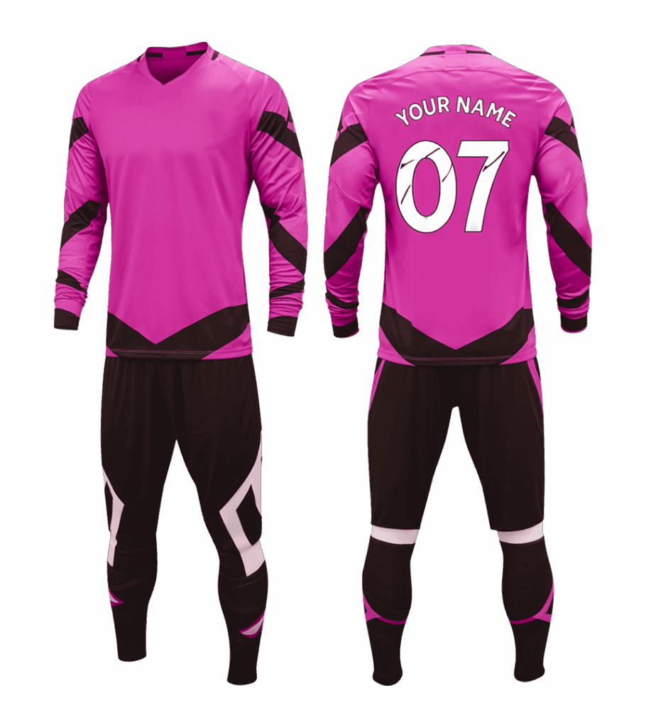 Goalkeeper jersey and shorts