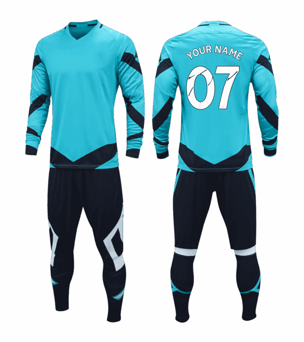 Goalkeeper jersey and shorts