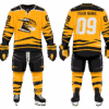 Custom ice hockey team jersey and shorts