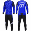 Custom goalkeeper jersey with shorts