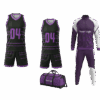 Lacrosse team package with custom bag, track suit, and uniforms