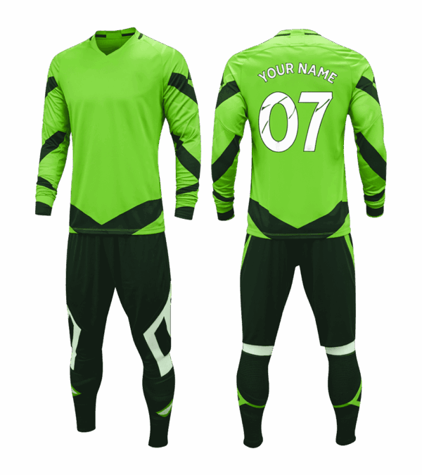 Goalkeeper jersey and shorts