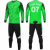 Custom goalkeeper jersey with shorts