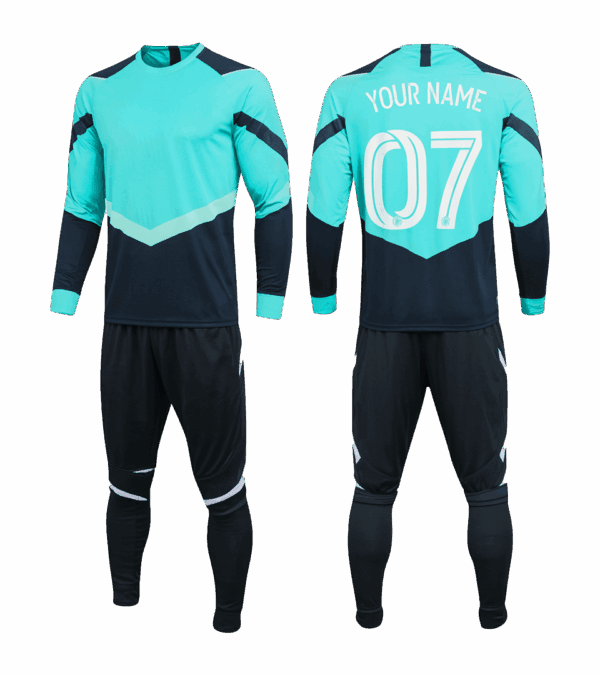 Youth goalkeeper jersey and shorts