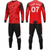 Custom goalkeeper jersey with shorts