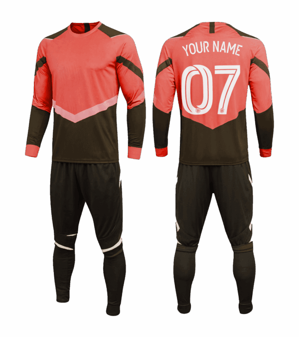 Youth goalkeeper jersey and shorts