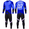 Goalie soccer shirt and shorts