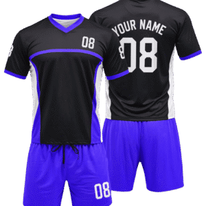 Custom tennis jersey and shorts